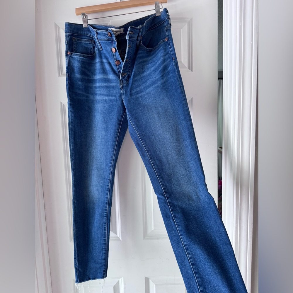 Madewell 9” mid-rise skinny